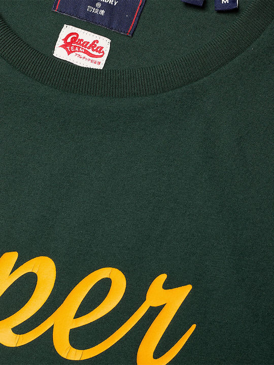 Collegiate Graphic T-Shirt Grün