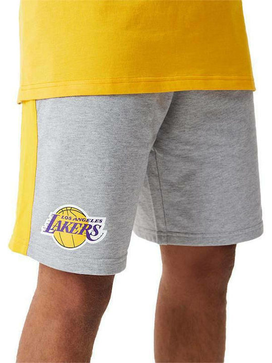 LA Lakers Αθλητική Ανδρική Βερμούδα Γκρι