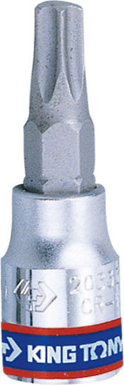 King Tony Walnut with Torx Head and Socket 1/4'' T40