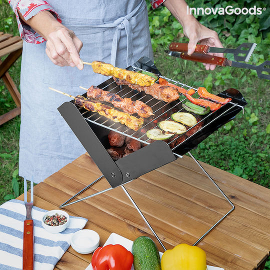 InnovaGoods Foldecue Φορητή Ψησταριά Κάρβουνου 30x24.5εκ.