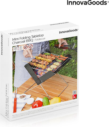 InnovaGoods Foldecue Φορητή Ψησταριά Κάρβουνου 30x24.5εκ.