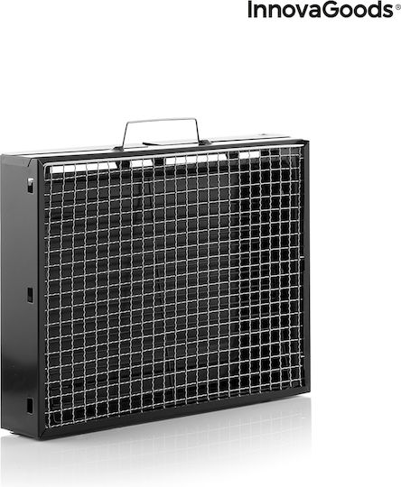InnovaGoods BearBQ Portable Charcoal Grill 35cmx27cm