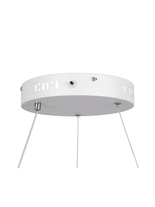GloboStar Venom Pendant Light White 80x80cm