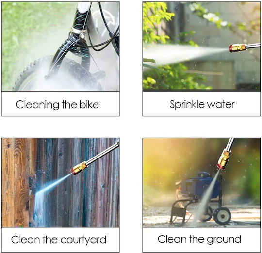 MDHL Pressure Washer with 30bar Pressure and 1 Battery MDHL-8108