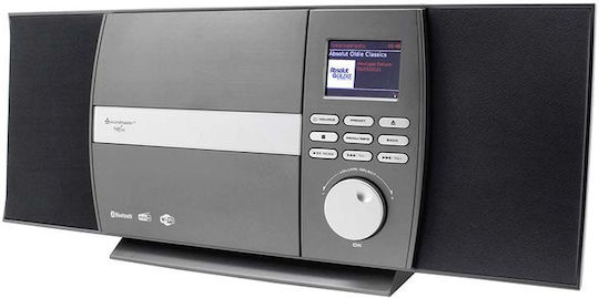 Soundmaster Sistem audio 2 ICD1010AN 10W cu CD / Media digitale Player, WiFi și Bluetooth Negru
