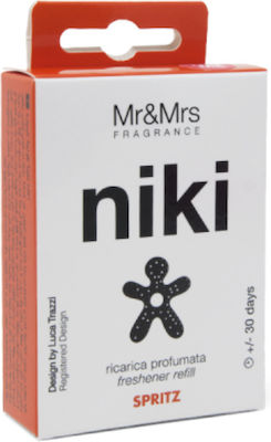 Mr & Mrs Fragrance Ersatzteil Lufterfrischer Entlüftung Auto Niki Spritzen 1Stück JRNIKIBX034V02