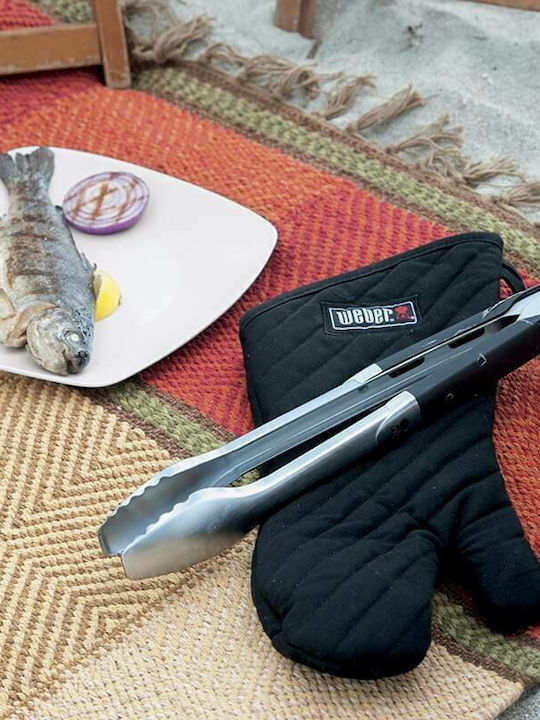 Weber Set of 2 BBQ Tools with Tongs and Spatula 6645