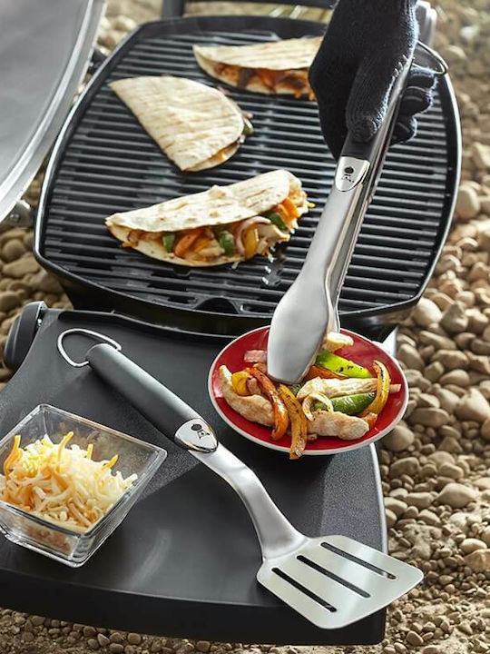 Weber Set of 2 BBQ Tools with Tongs and Spatula 6645