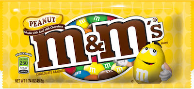 m&m's Mini Chocolate Treats Milk with Peanut 45gr 1pcs