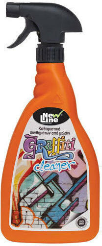 New Line Graffiti Remover σε Spray Κατάλληλο για Πλακάκια, Γυαλί & Πλαστικό 500ml 90623
