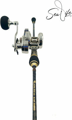 Noeby Leisure Lanseta de pescuit pentru Jigging lent 1.96m cu Mecanism 30-260gr