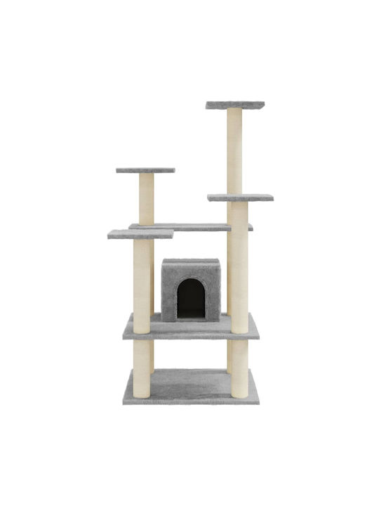 vidaXL Kratzbaum Katzenbäume Gray 60x60x110cm