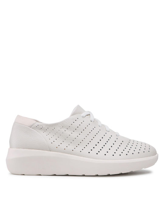 Clarks Kayleigh Aster Anatomical Sneakers White