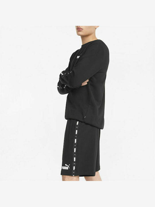 Puma Essentials+ Tape Pantaloni scurți sport bărbați Negru