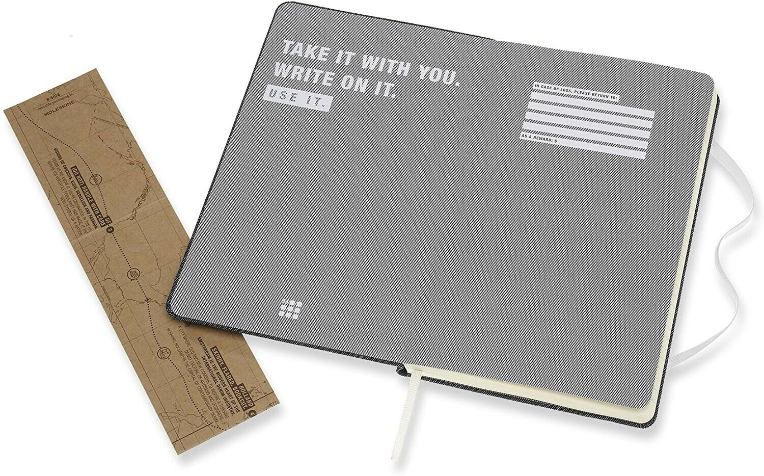 Moleskine Σημειωματάριο Ριγέ με Λάστιχο 120 Φύλλα A5 This Is Yours Skroutz.gr