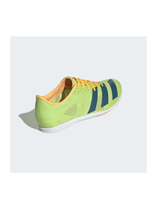 DistanceStar Sport Shoes Spikes Pulse Lime / Real Teal / Flash Orange