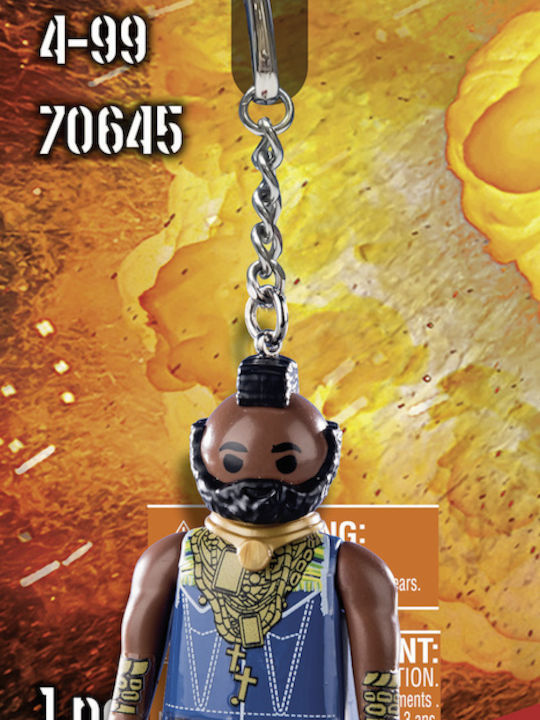 Playmobil Μπρελόκ A Team B.A Baracus Πλαστικό