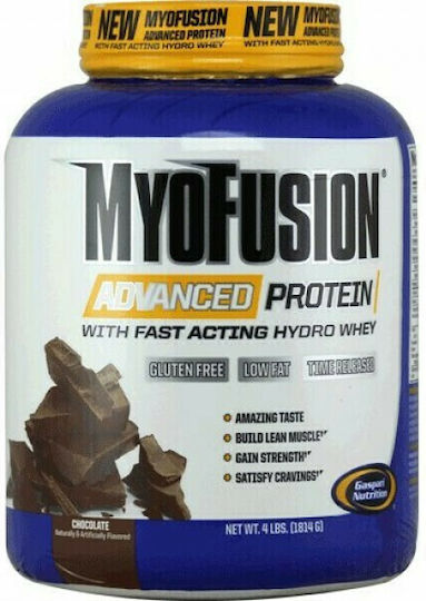 Gaspari Myofusion Advanced Protein Gluten Free with Flavor Chocolate 1.814kg