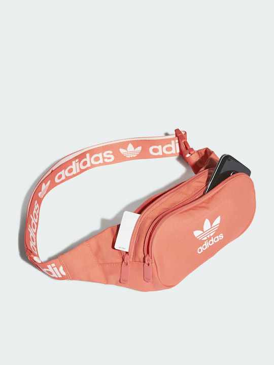 Adicolor Branded Webbing Waist Bag Orange