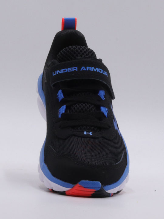 Assert 9 Αθλητικά Παιδικά Παπούτσια Running με Σκρατς Μαύρα