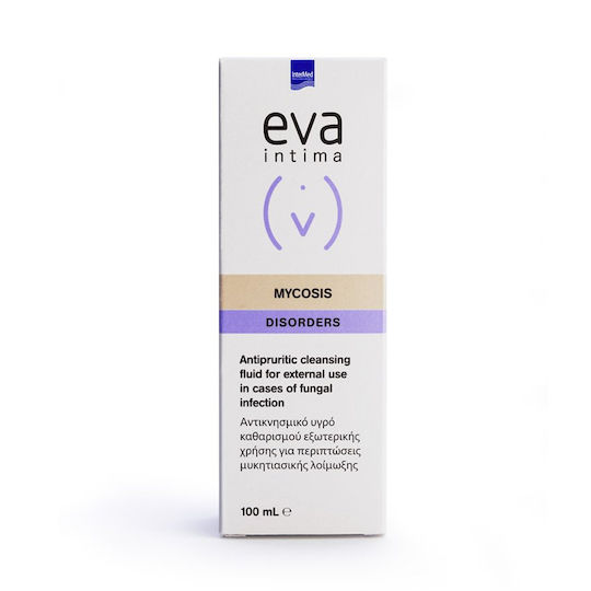 InterMed Eva Intima Mycosis Cleansing Fluid Disorders Υγρό Καθαρισμού για την Ευαίσθητη Περιοχή με Χαμομήλι και Αλόη 100ml