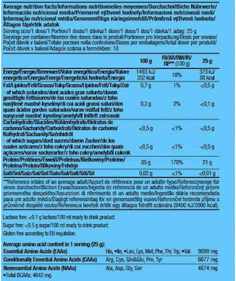 Biotech USA Iso Whey Zero Clear Proteină din Zer Fără Gluten & Lactoză cu Aromă de Ceai de gheață de piersici 454gr