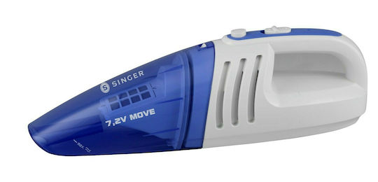 Singer Move Επαναφορτιζόμενο Σκουπάκι Χειρός 7.2V Μπλε