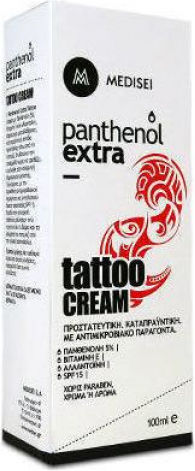 Panthenol Extra Tattoo Κρέμα για Τατουάζ & Επούλωση 100ml