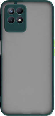 Lime Hardshell Camera Guard Plastic Back Cover Durable Green (Realme 8i)