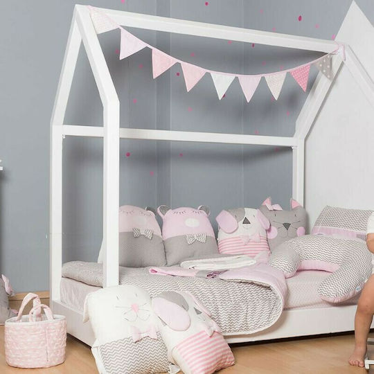 Baby Star Sugar Family Ροζ 110x150cm 7019P