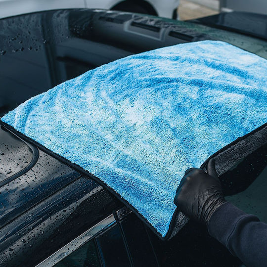 K2 Flossy Tuch Mikrofaser Trocknen Auto 800gsm Grau 90x60cm