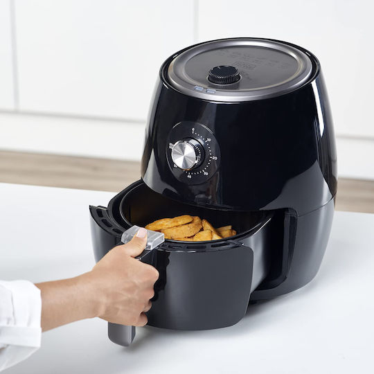 Black & Decker Air Fryer 2.5lt Μαύρο BXAF2500E