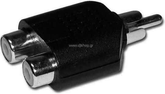 Audiophony ADAPT600 Конвертор RCA Мъжки в RCA 2x Женски 1 Брой