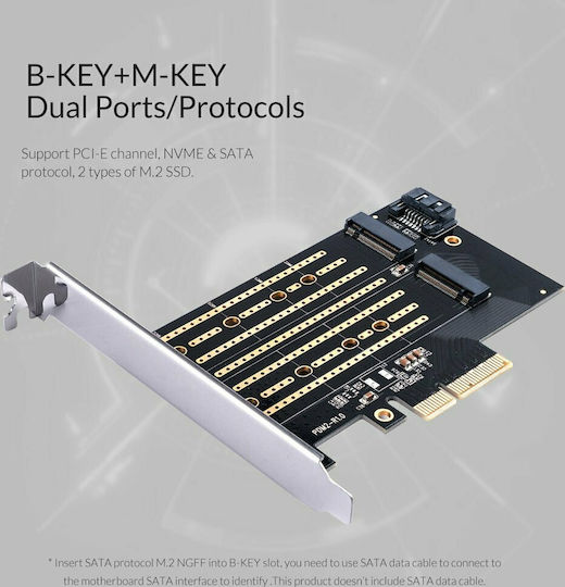 Orico PCIe Controller with 2 M.2 Ports
