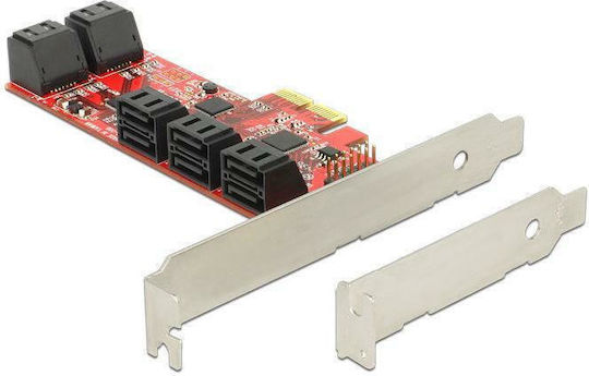 DeLock DeLock PCIe Karte mit 10 SATA III Anschlüssen