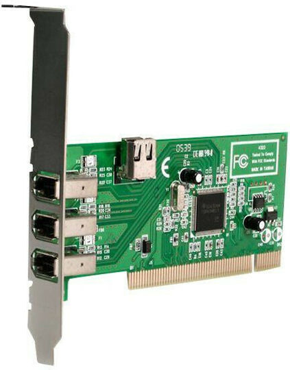 StarTech PCI Card with 4 Firewire 400 Ports