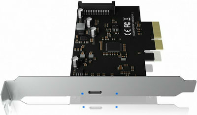 Icy Box PCIe Controller with 1 Type-C Port