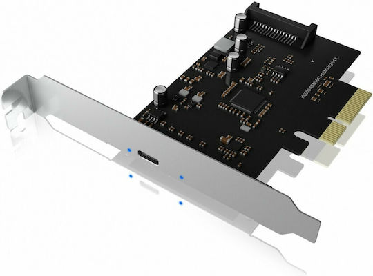 Icy Box Κάρτα PCIe σε 1 θύρα Type-C