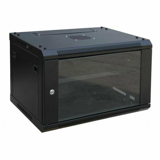 FT Electronics RACK05 Монтиран на стена Рак кабинет 15U 60x45x78см Черен