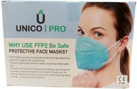 Unico Pro Disposable Protective Mask FFP2 with Garden Tropical Passion 25pcs