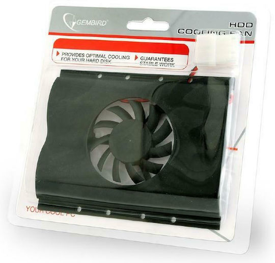 Gembird HDD Cooling Fan Μαύρο