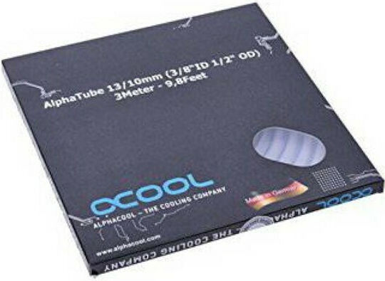 Alphacool Alphacool Tubing AlphaTube HF 13/10 (3/8"ID) - Clear 3m Retailbox Transparent