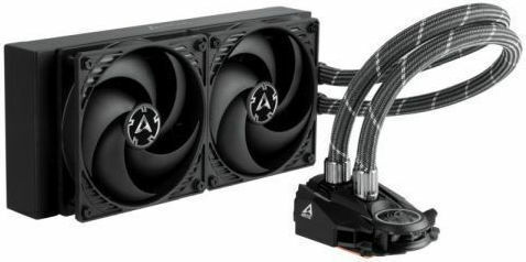 Arctic Liquid Freezer II 280 Υδρόψυξη Επεξεργαστή Διπλού Ανεμιστήρα 140mm για Socket AM4/AM5/1200/115x