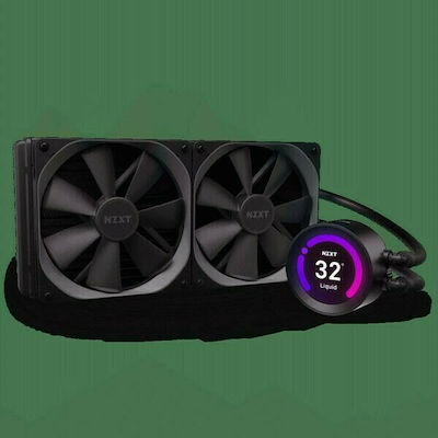 NZXT Kraken Z63 Υδρόψυξη Επεξεργαστή Διπλού Ανεμιστήρα 140mm για Socket AM4/1200/115x με RGB Φωτισμό