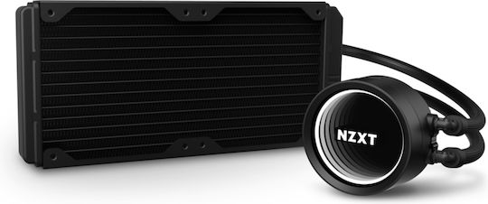NZXT Kraken X53 RGB Υδρόψυξη Επεξεργαστή Διπλού Ανεμιστήρα 120mm για Socket 1200/115x