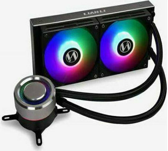 Lian Li Galahad 240 AIO v2 AIO Водно Охлаждане За CPU С 2 Вентилатора 120mm И RGB Осветление