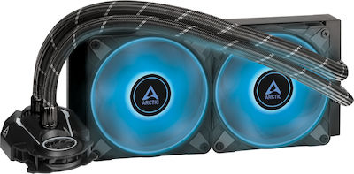Arctic Liquid Freezer II 240 RGB Υδρόψυξη Επεξεργαστή Διπλού Ανεμιστήρα 120mm για Socket AM4/AM5/1200/115x