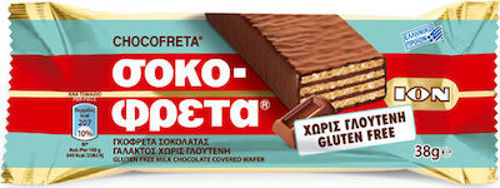 ION Chocofreta Wafer Milk Gluten-Free 38gr 20pcs