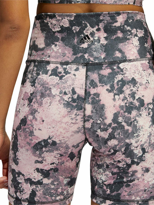 Yoga Studio Women's Bike Leggings High Waist Magic Mauve Black