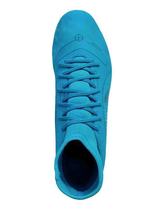 Nike Mercurial Superfly 8 Club Football Shoes with Cleats Chlorine Blue / Laser Orange